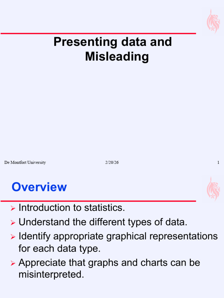 JB Lecture16 Types of Data and Presenting Data | PDF