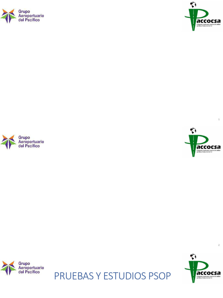 Implementación de PSOP | PDF | Aeropuerto | Aviación