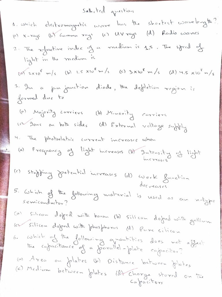 Revision Notes | PDF