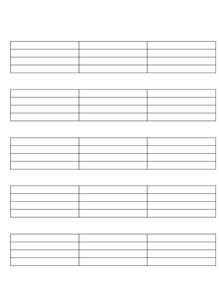 Differentiation Geography Tables | PDF | Forests | Tropics