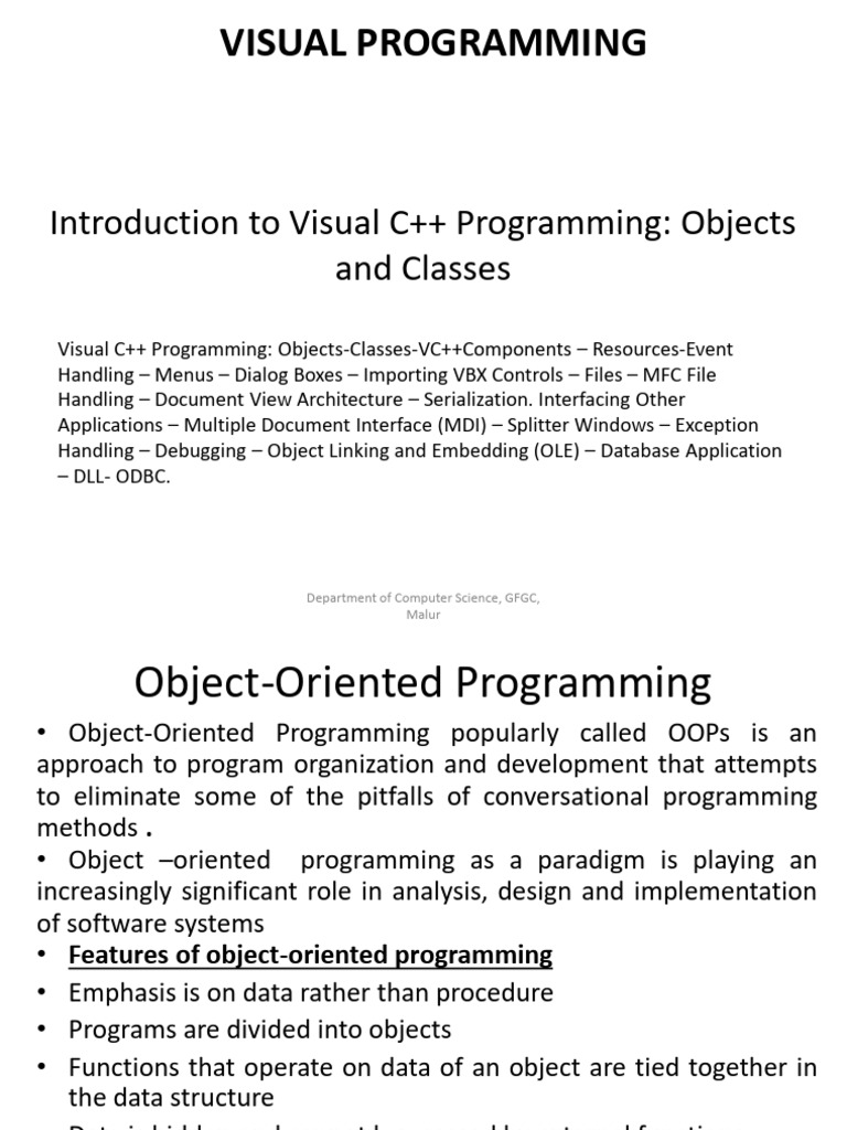 Visual C++ | PDF