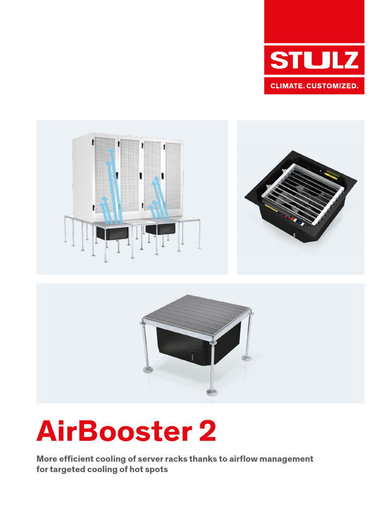 STULZ AirBooster2 Brochure 2310 en | PDF | Data Center | Electrical ...
