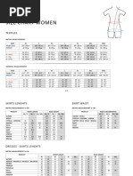 Target Women's Size Chart Guide | PDF