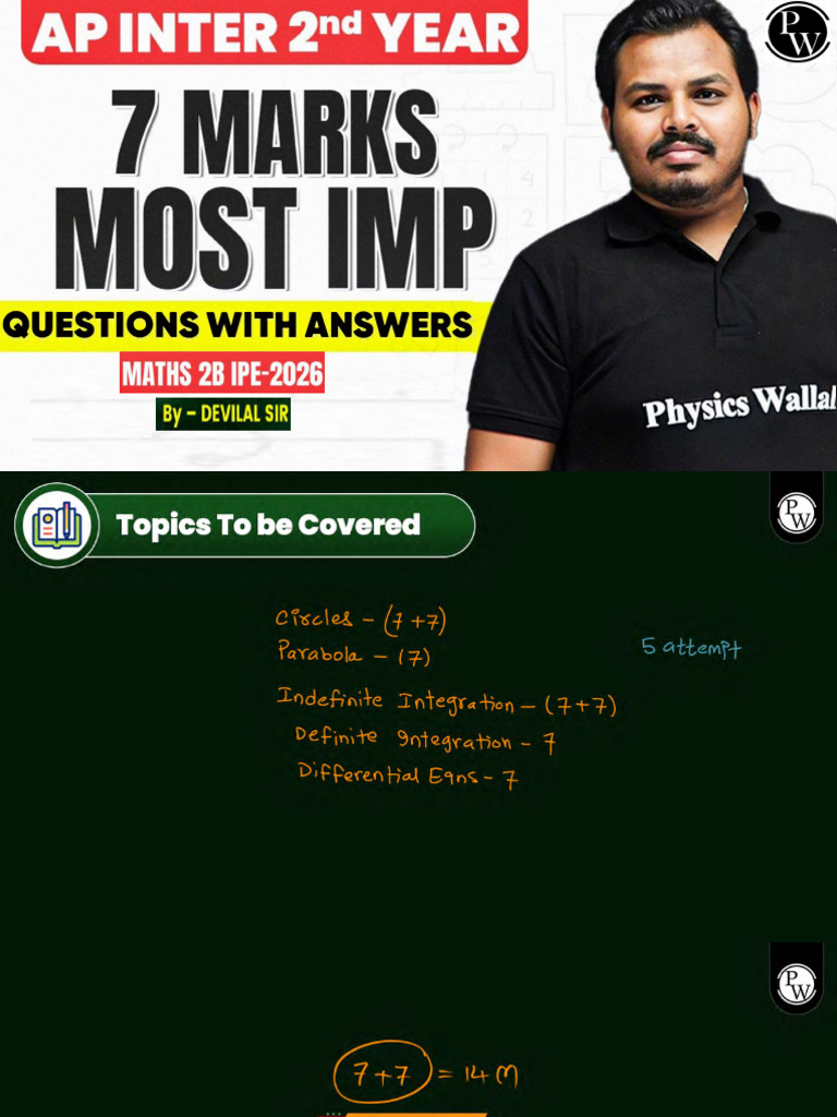 2B PW (7 Marks) | PDF