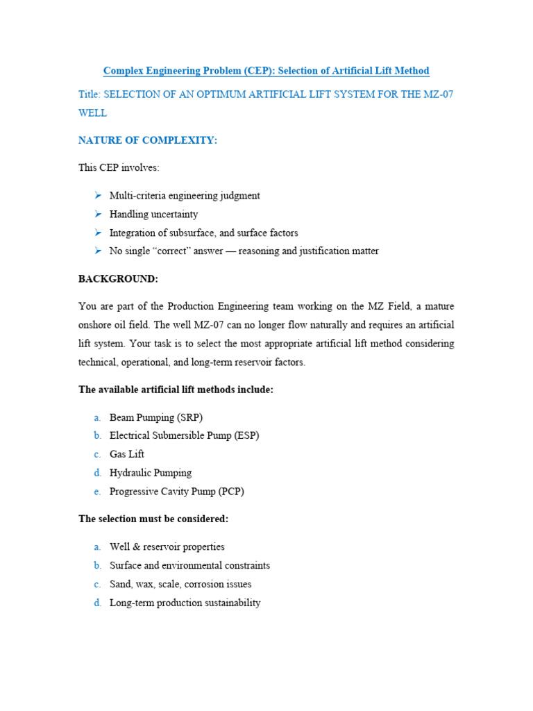 CEP of Well Completion and Integrity For 2022F Batch | PDF | Gases ...