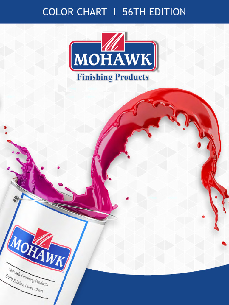 Mohawk Color Chart 56th Edition 2024 Red | PDF | Brown | Color