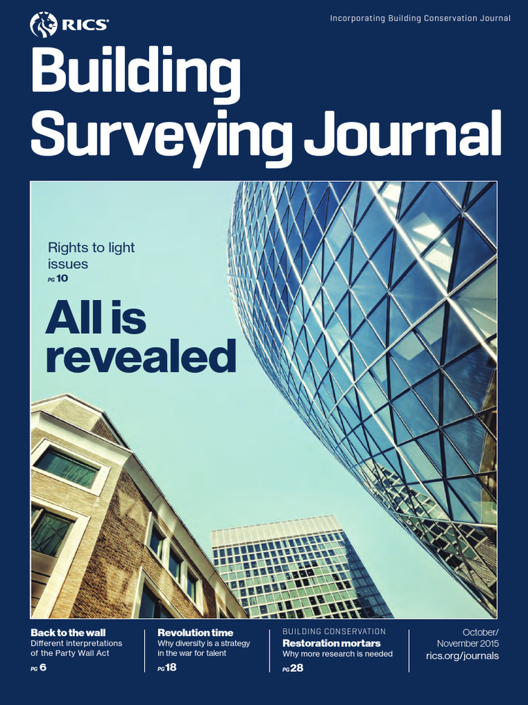 Building Surveying Journal October November 2015 | PDF | Precedent