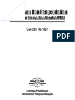 Pengurusan Dan Pengendalian Pentaksiran Berasaskan Sekolah (PBS) - Kandungan