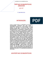 8972718 as Ofertas e Os Sacrificios Judaicos