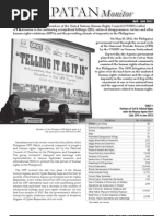 Karapatan Monitor Q2 2012