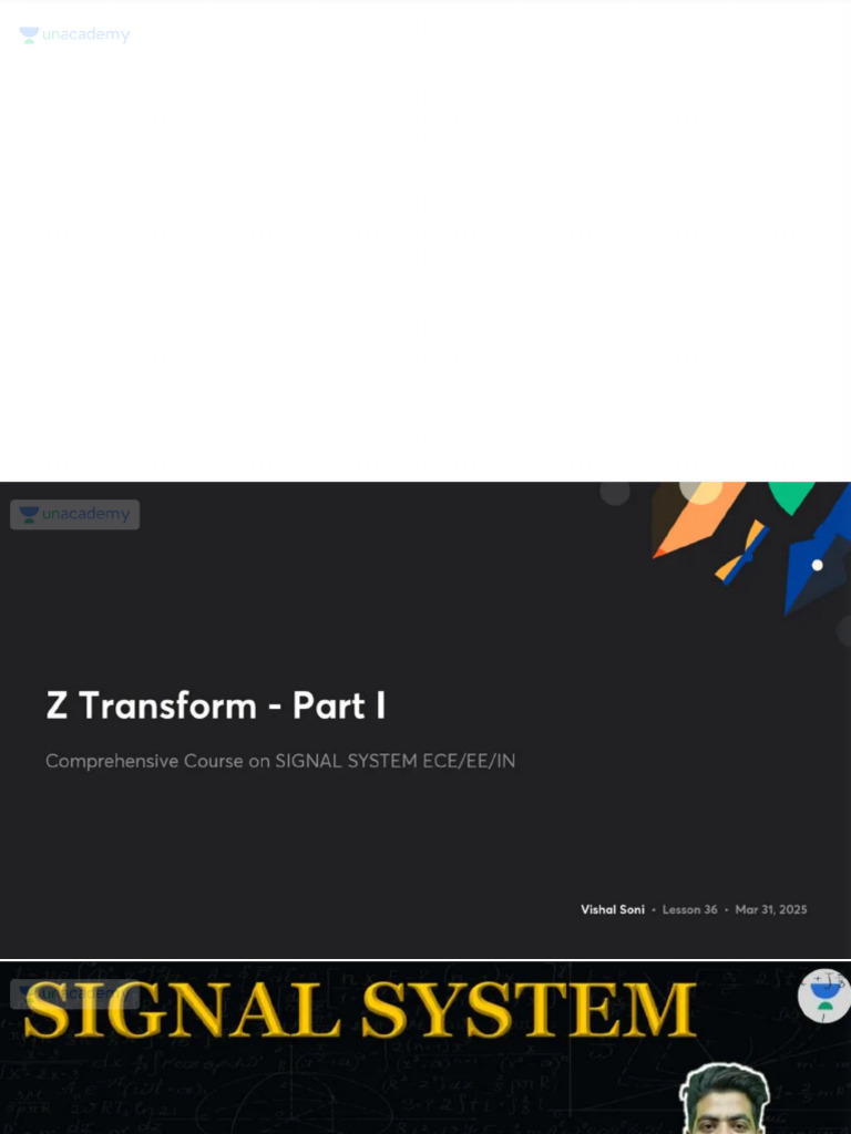 Z Transform Part I With Anno | PDF
