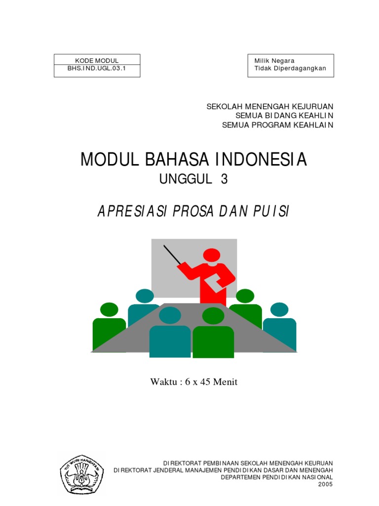 Modul Bahasa Indonesia PDF
