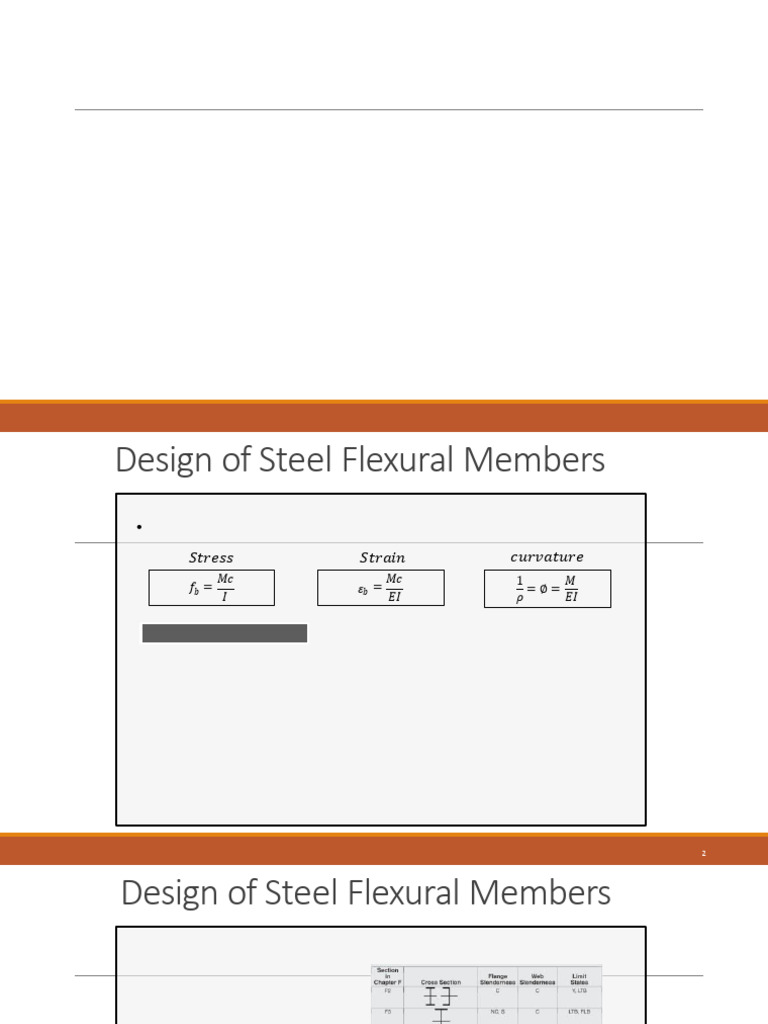 04 Design of Flexural Members | PDF | Buckling | Bending
