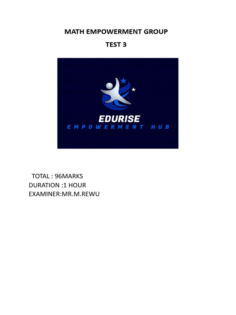Meg Test 3 | PDF
