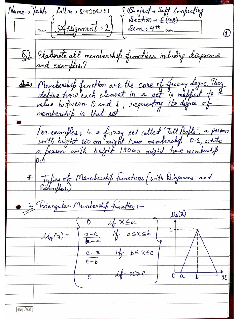(Soft Computing) Yash - 241302121, Assignment - 2, Sem 4th | PDF
