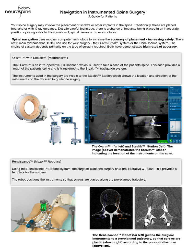 Spinal-Navigation 2015 | PDF | Neurosurgery | Surgical Specialties
