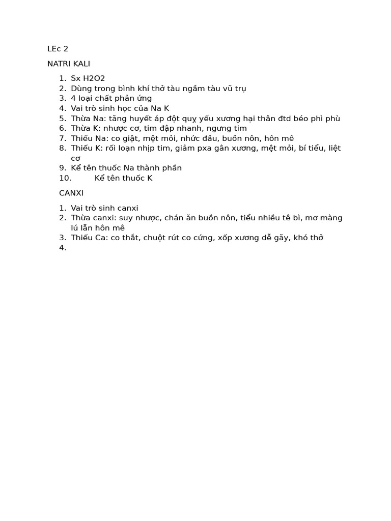 LEc 2 | PDF