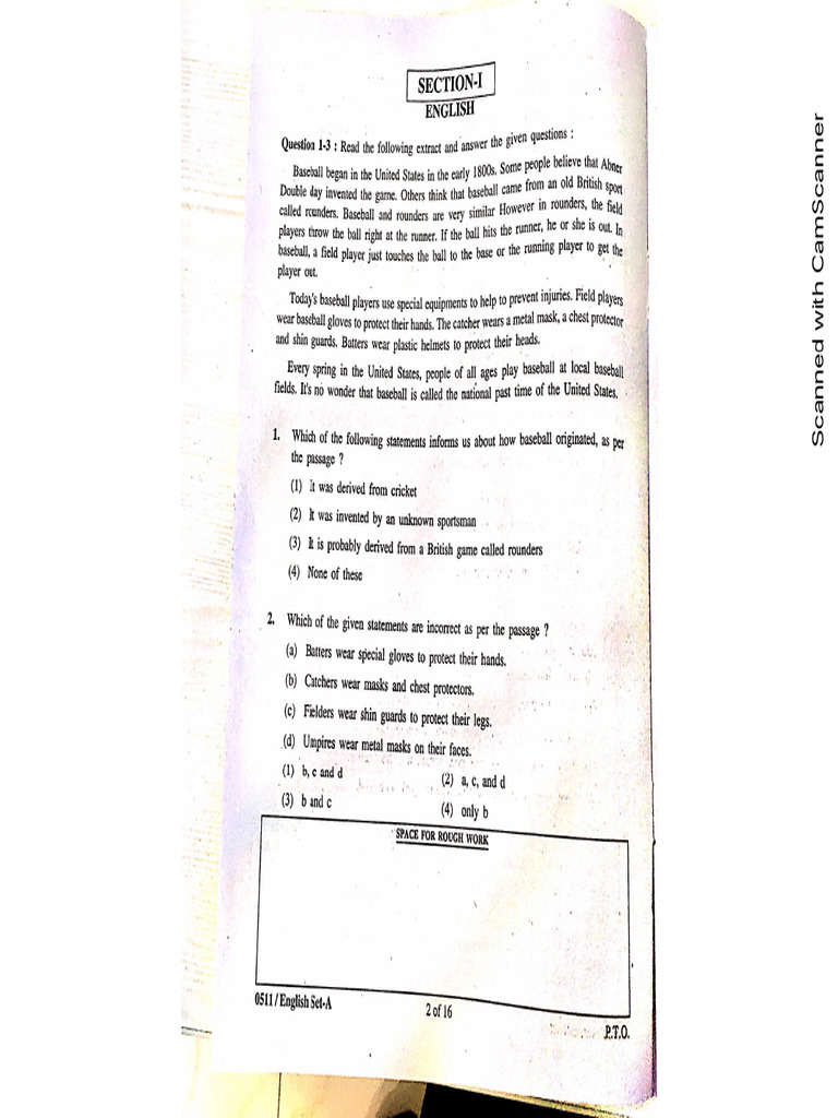 8th English P1 2020 | PDF