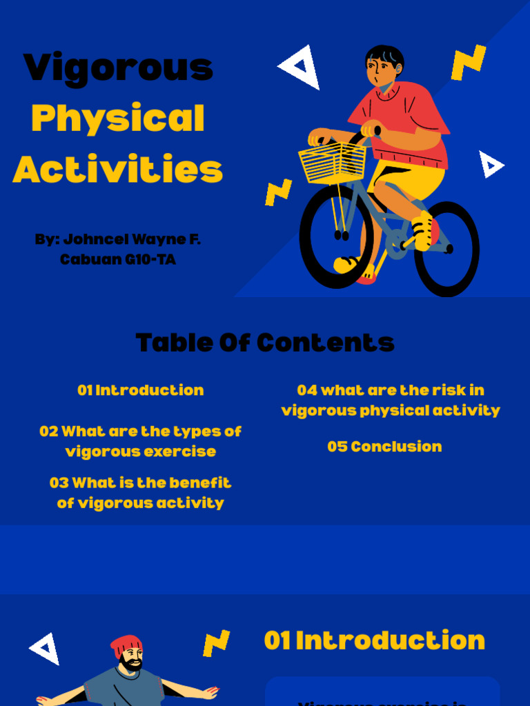 Vigorous Physical Activity | PDF