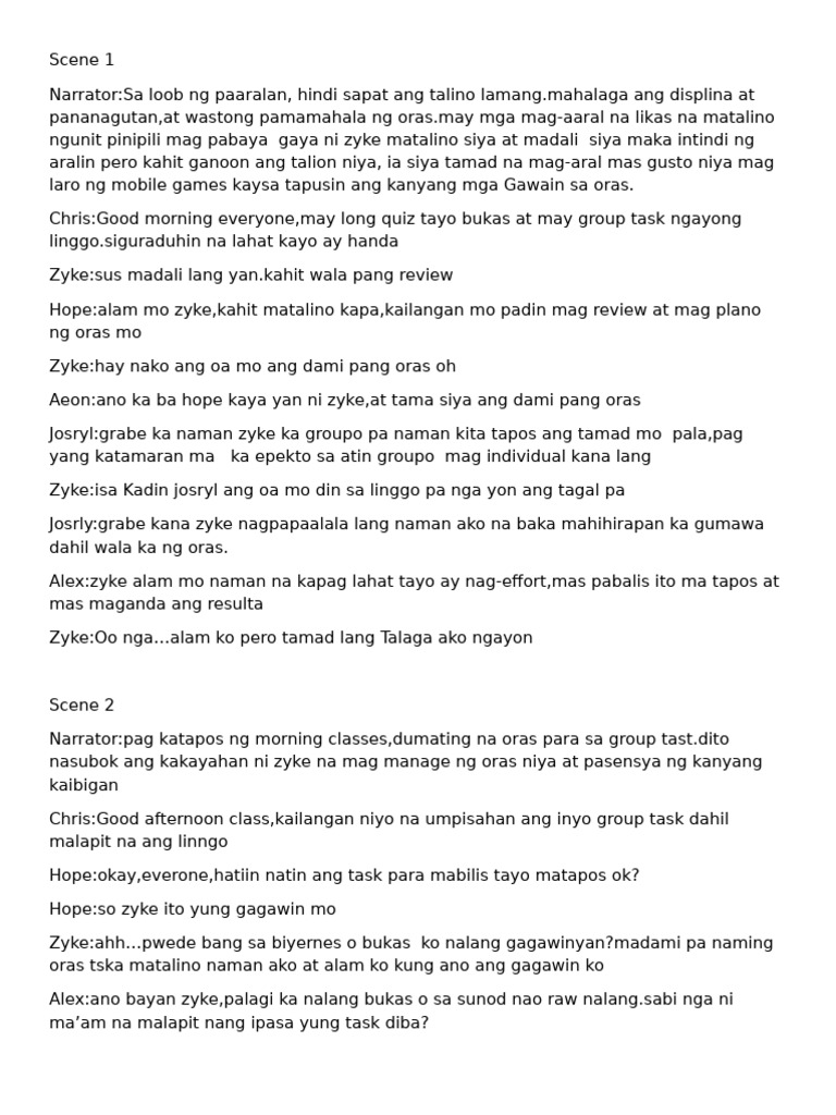 AP Role Play | PDF