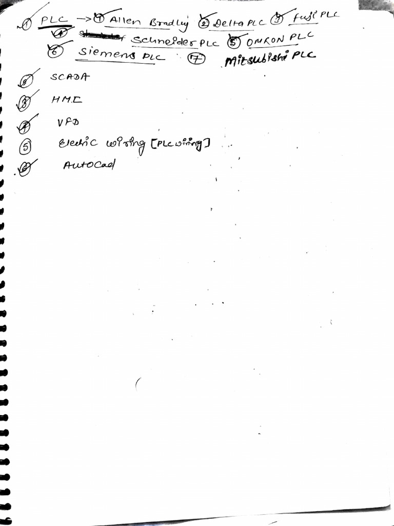 Industrial Automation Notes | PDF