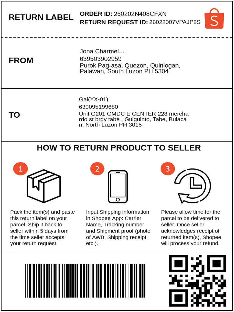 Shipping Label 26022007vpajp8s | PDF