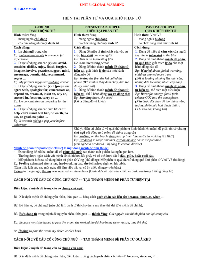 Unit 5 HS | PDF