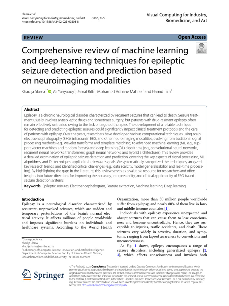 Comprehensive Review of Machine Learning and Deep Learning Techniques ...