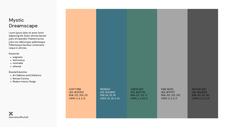 Colourful Simple Modern Colour Palette Presentation - 20251216 - 191708 ...
