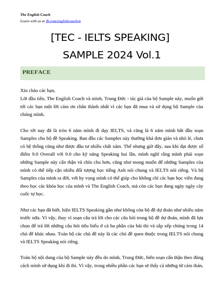 Tec - bí Thuật Speaking | PDF