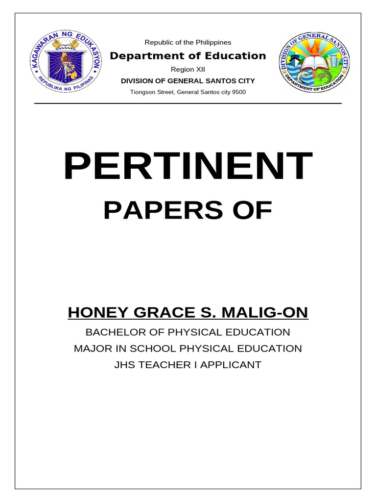 Pertinent Paper Long | PDF