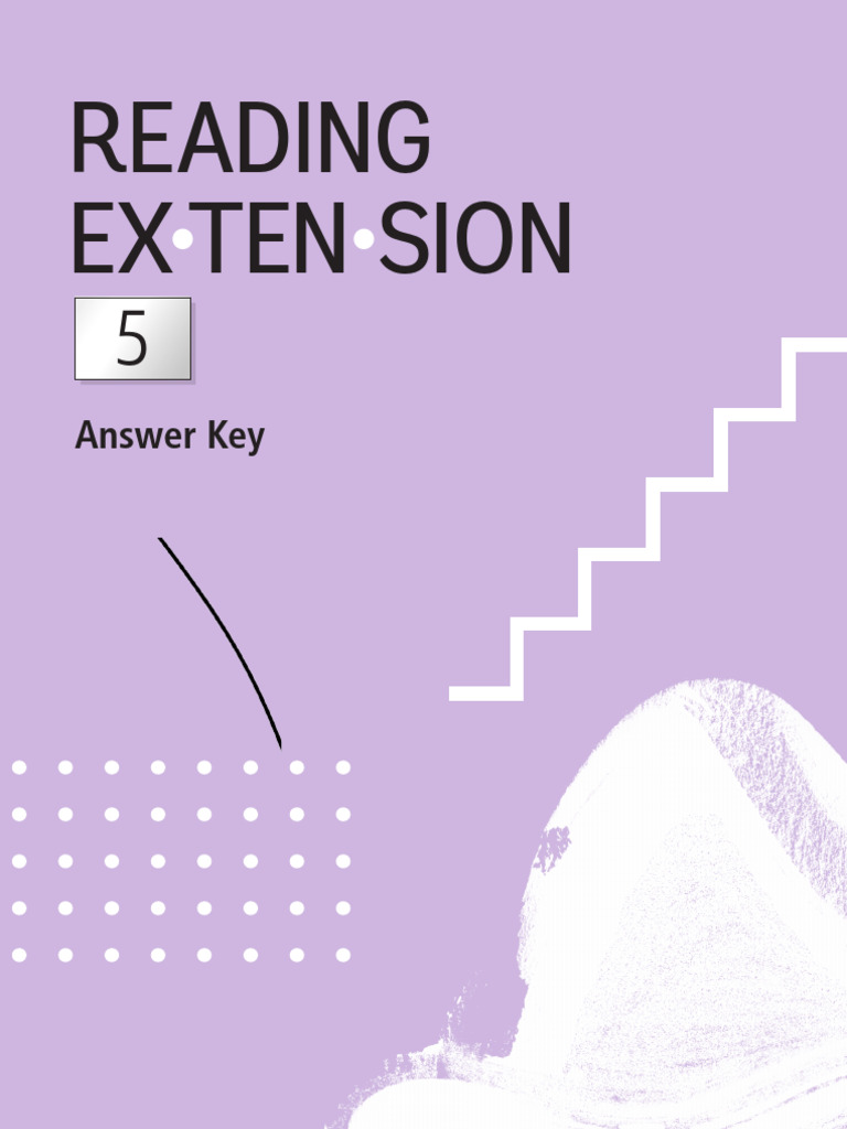 Reading Extension 5 | PDF