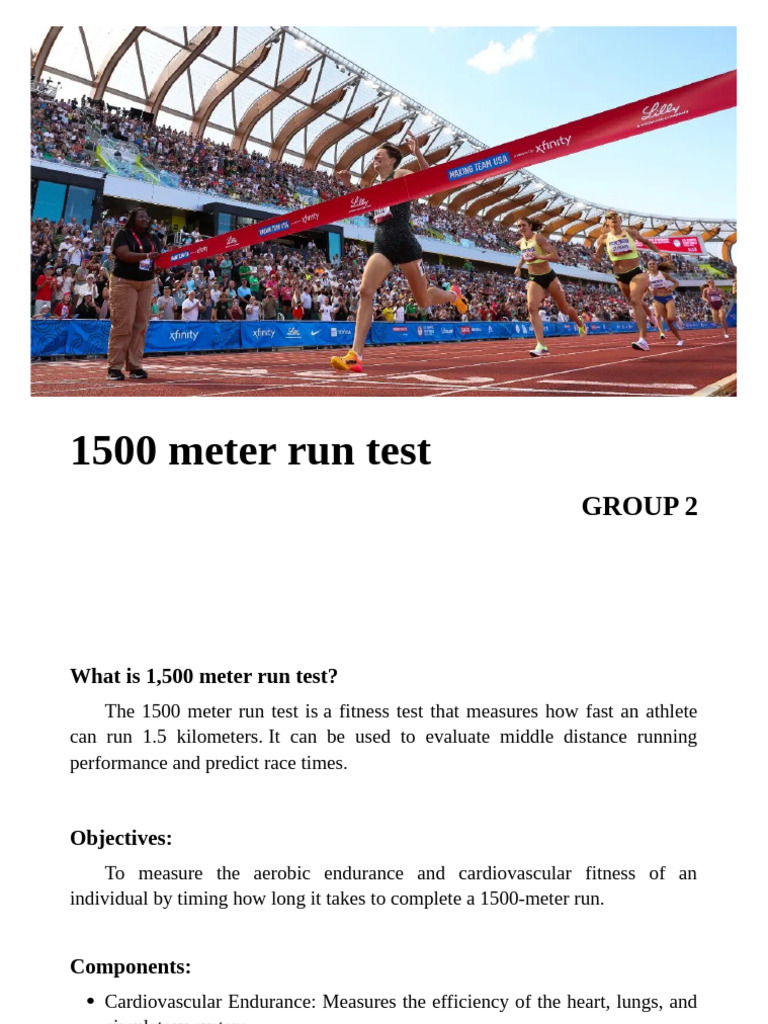 1500 Meter Run Test | PDF | Running | Physical Exercise