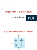 Introduction To Digital Circuits: Dr. Fadi R. Shahroury