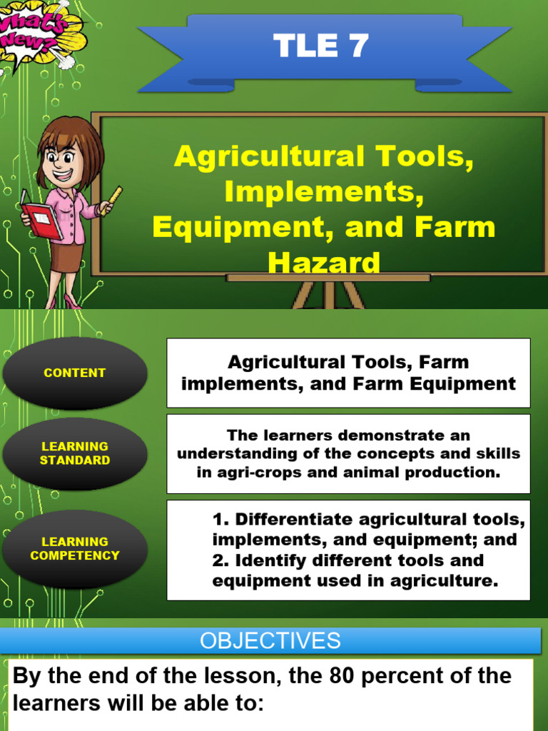 Q2 TLE 7 Agricultural Tools Implements Equipment and Farm Hazard | PDF ...