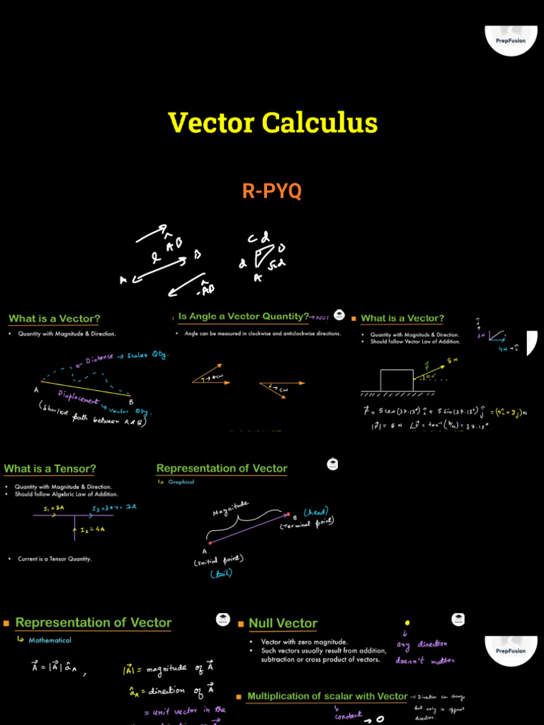 Vector Calculus & Complex Variables | PDF | Mathematics | Mathematical ...