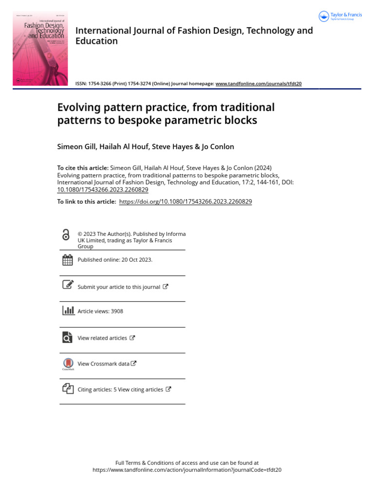 Evolving Pattern Practice From Traditional Patterns To Bespoke ...