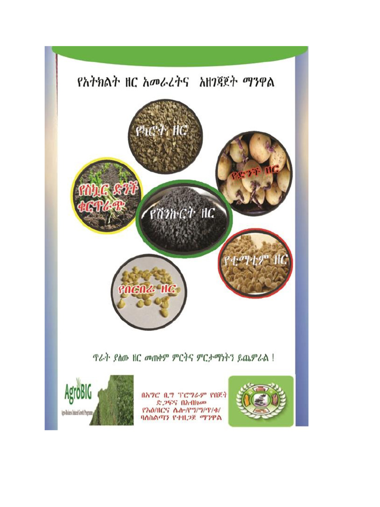 1.4 Vegetable Seed Production System and Management | PDF