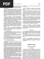 Biocidas - Legislacao Portuguesa - 2012/07 - DL nº 154 - QUALI.PT