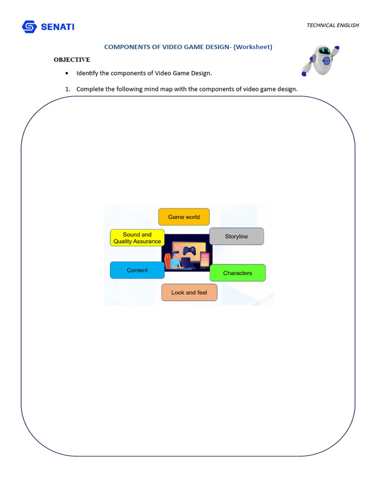Week 15 Components of Video Game Design | PDF