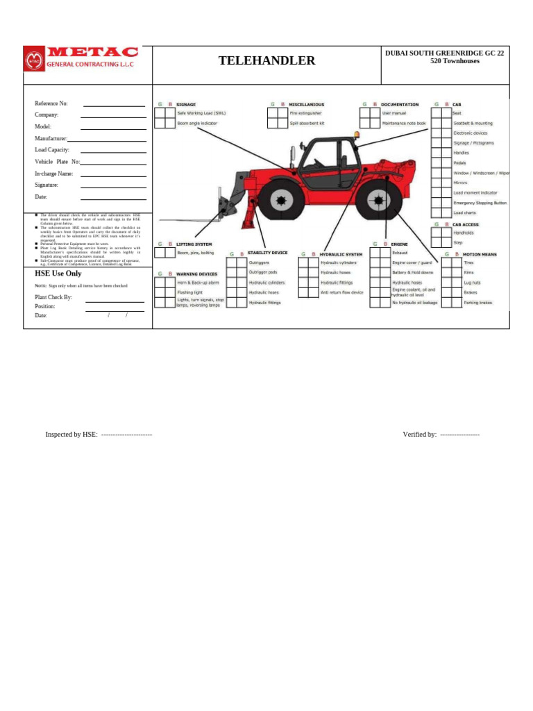 Tele Handler | PDF