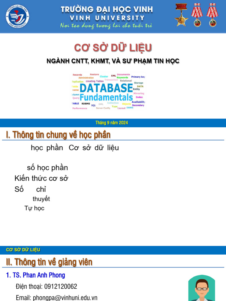 Gioi Thieu Hoc Phan | PDF