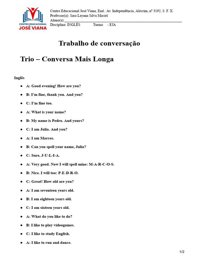 Trio | PDF