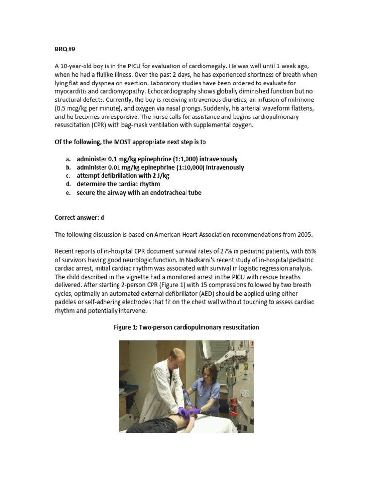 2-2008 Q&a | PDF | Cardiopulmonary Resuscitation | Cardiac Arrest