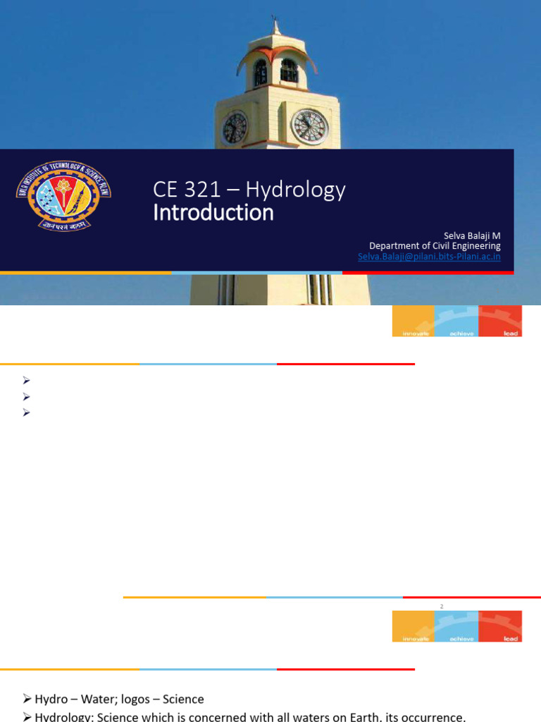 Hydrology Module One | PDF | Drainage Basin | Hydrology
