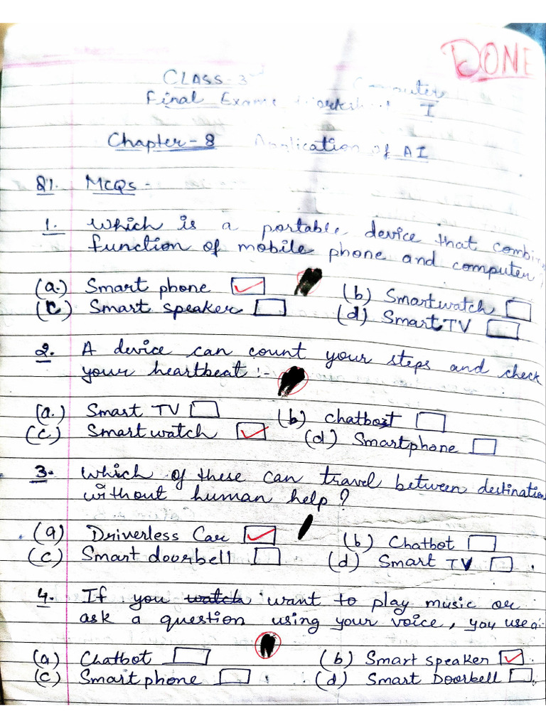 Class 3 Computer Ws 1 | PDF