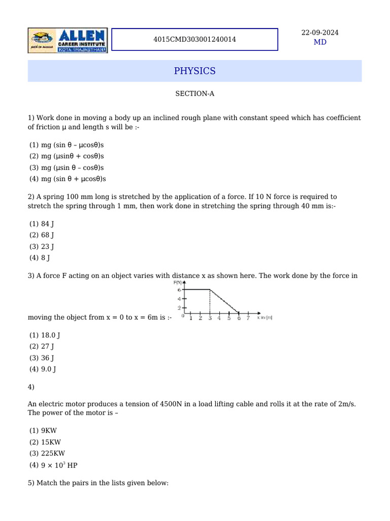 A Solution | PDF | Periodic Table | Force