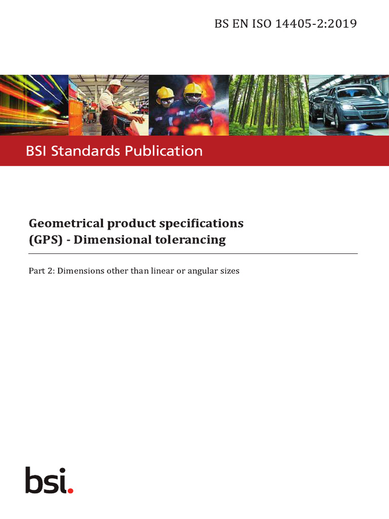 ISO 14405-2 (2019) Dimensions Other Than Linear or Angular Sizes | PDF ...