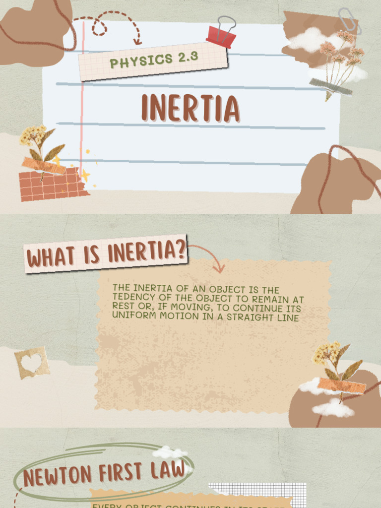 Inertia | PDF
