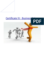 Certificate IV - Business Sales